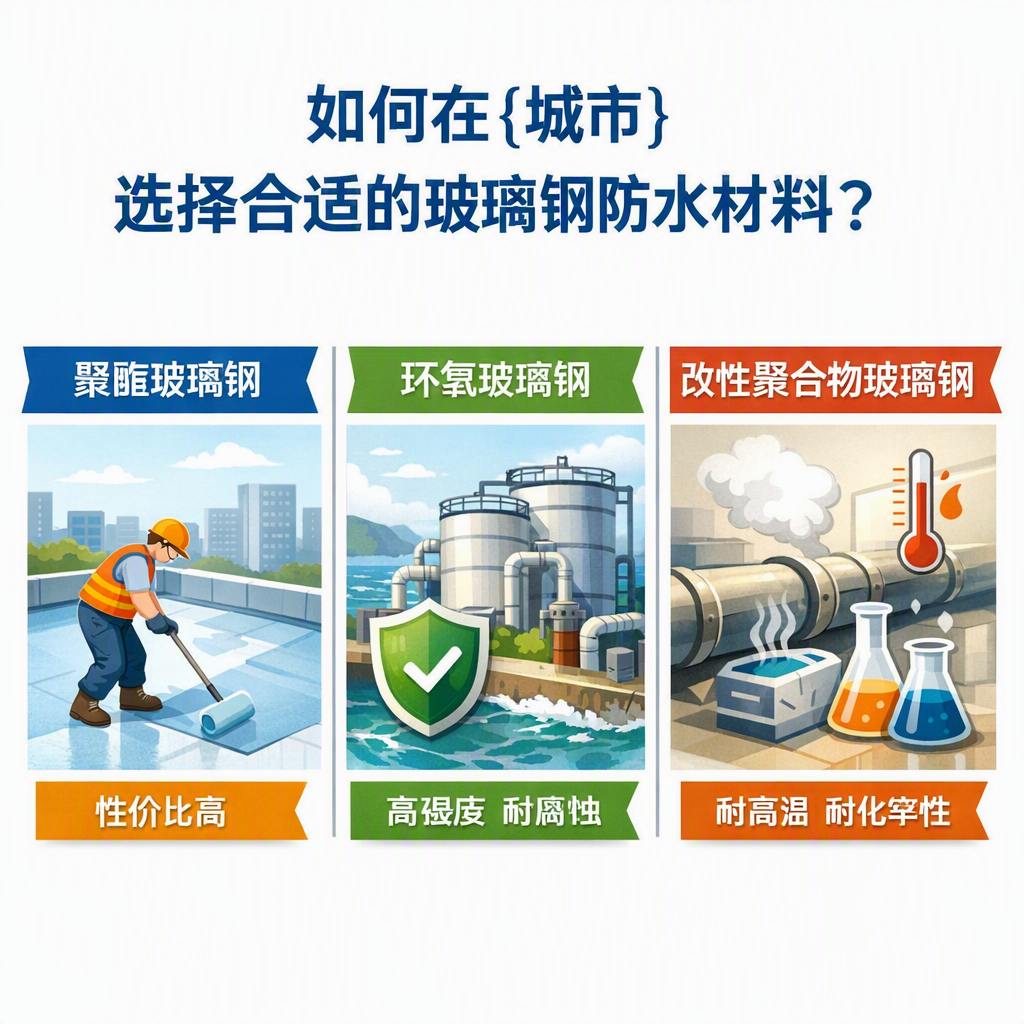 如何在渭南选择合适的玻璃钢防水材料?